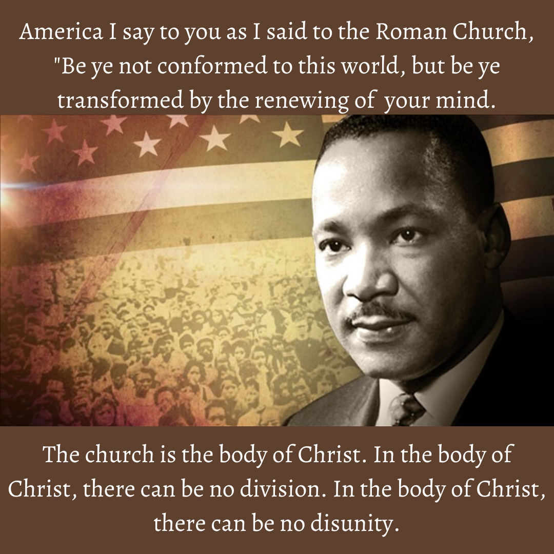 Dr. King's Sermon on Paul's Letter to America