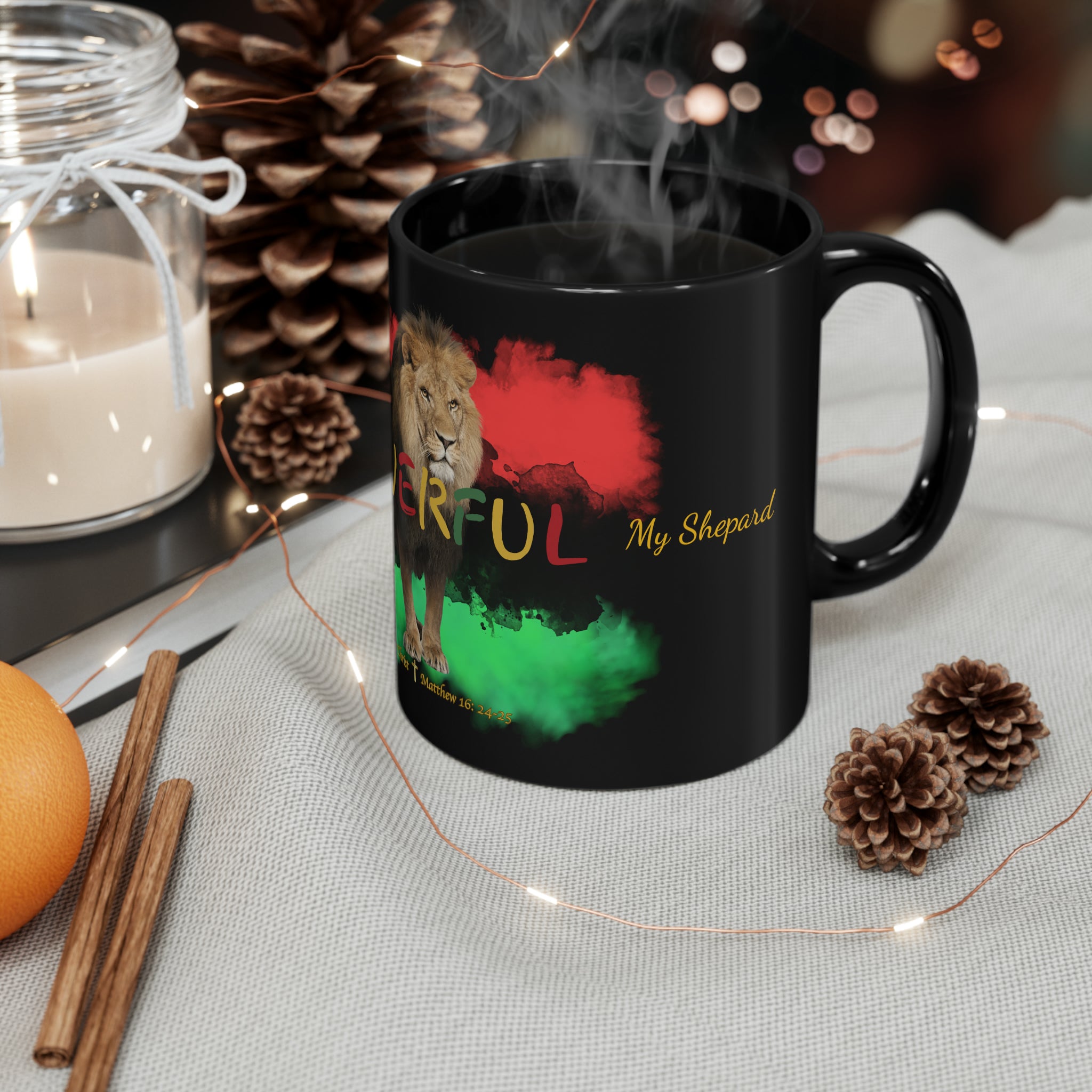 After Christ® Powerful Black Mug