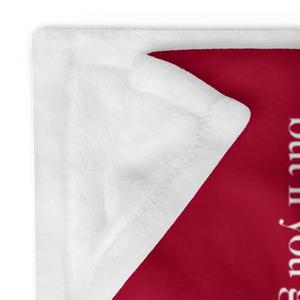 After Christ ® Red Throw Blanket