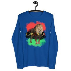 Powerful After Christ Royal Blue Long Sleeve T-Shirt