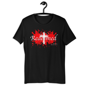 Redeemed After Christ Black T-Shirt