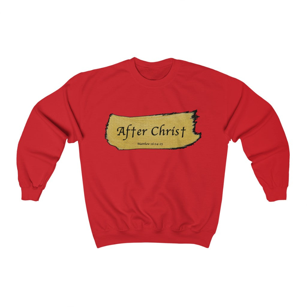 After Christ Red Sweatshirt