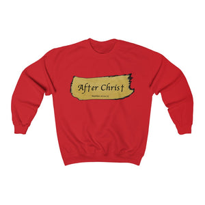 After Christ Red Sweatshirt