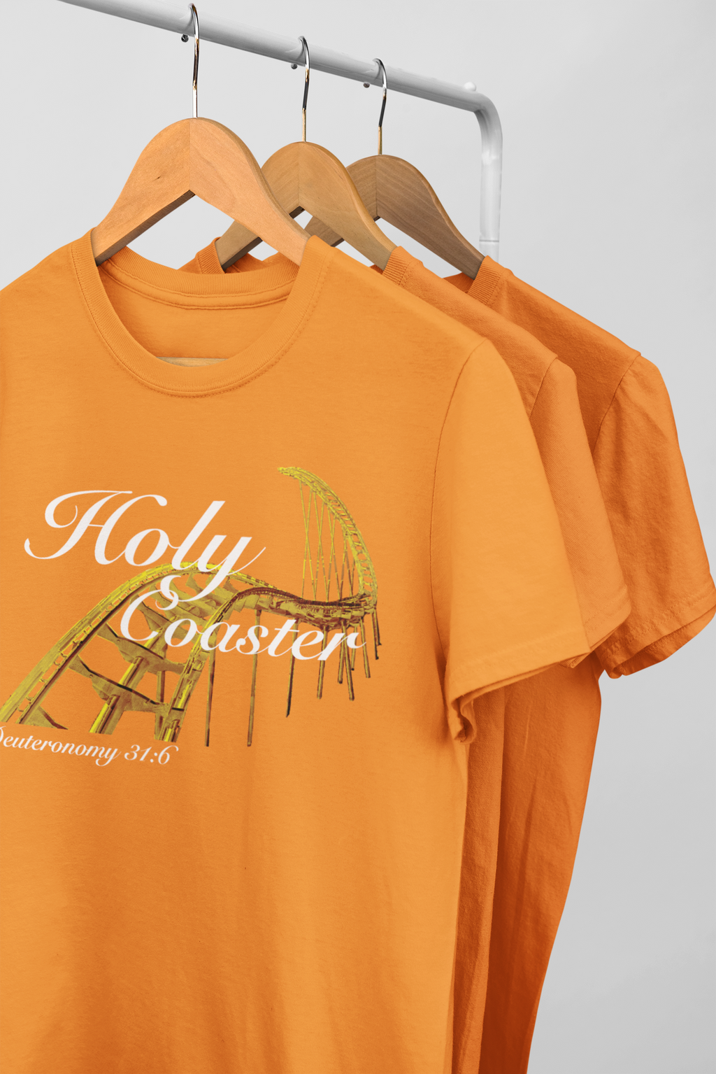 Orange Holy Coaster T-Shirt